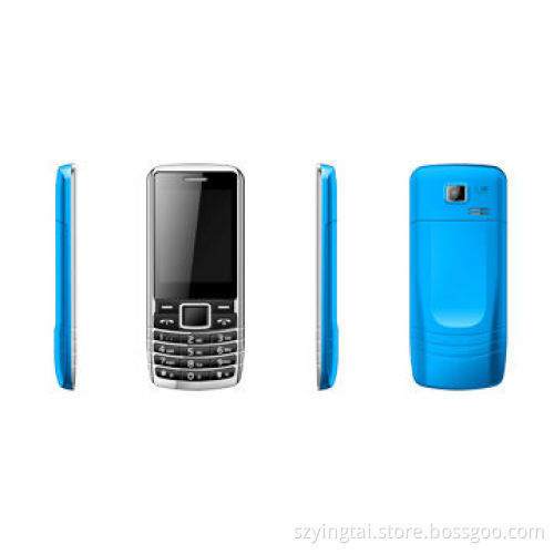 Super-thin Dual SIM Low-end Mobile Phone with LED Flashlight